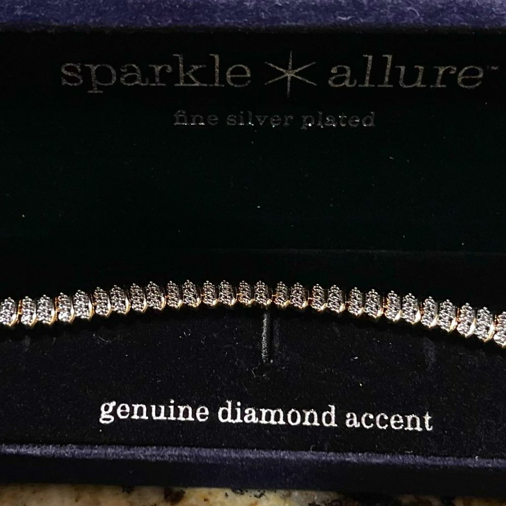 Sparkle Allure Two-Tone Bracelet